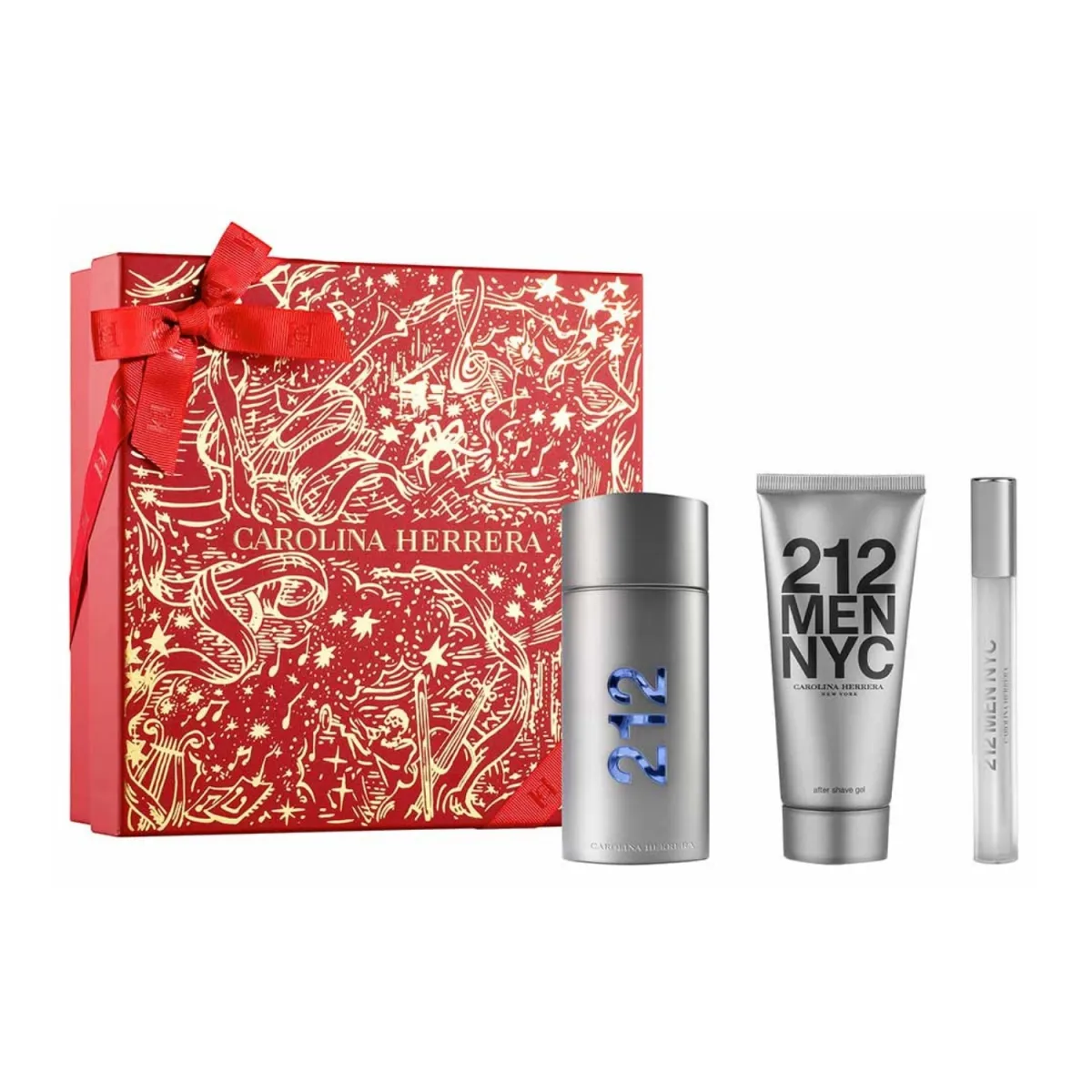 Kit - 212 Nyc Men + After Balm 100ml + Travel Size (10ml)
