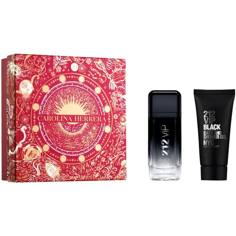 Kit - 212 vip black 100ml + shower gel (100ml)